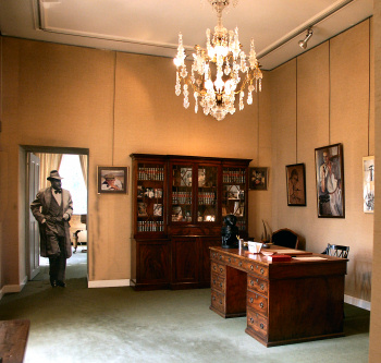 Bureau de Simenon par Andrée Preschia