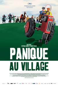 panique au villageaffiche
