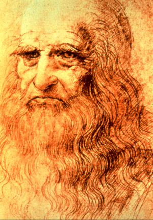 autoportrait Léonard de vinci