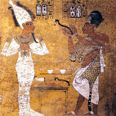 Opening of the Mouth - Tutankhamun and Aja