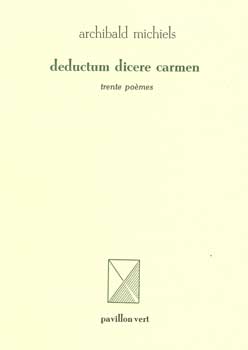 Archibald-Michiels---Deductum-Dicere-Carmen