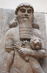 gilgamesh-lion