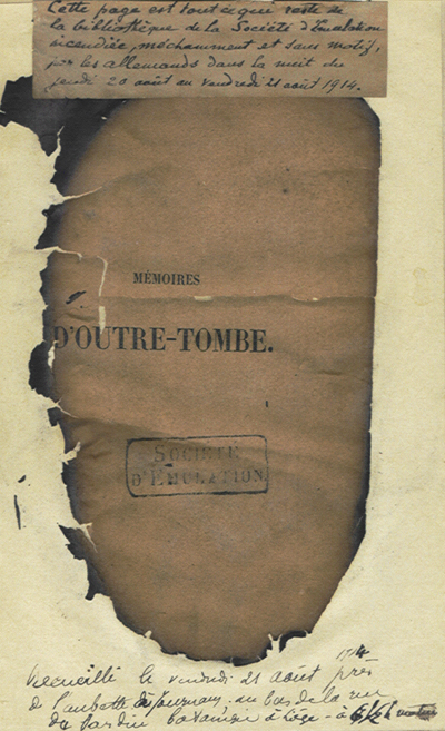 Outre tombe