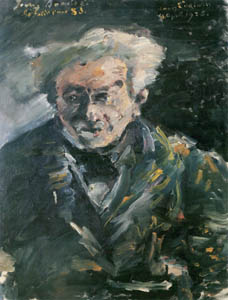 Lovis Corinth, Portrait de Georg Brandes, 1925