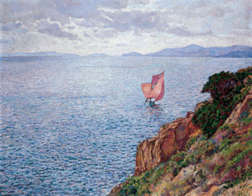 La-voile-rouge-theo-van-rysselberghe-c-collection-belfius