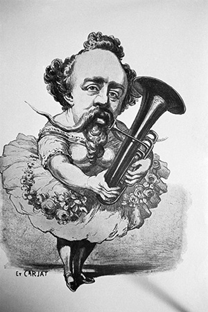 sax caricature