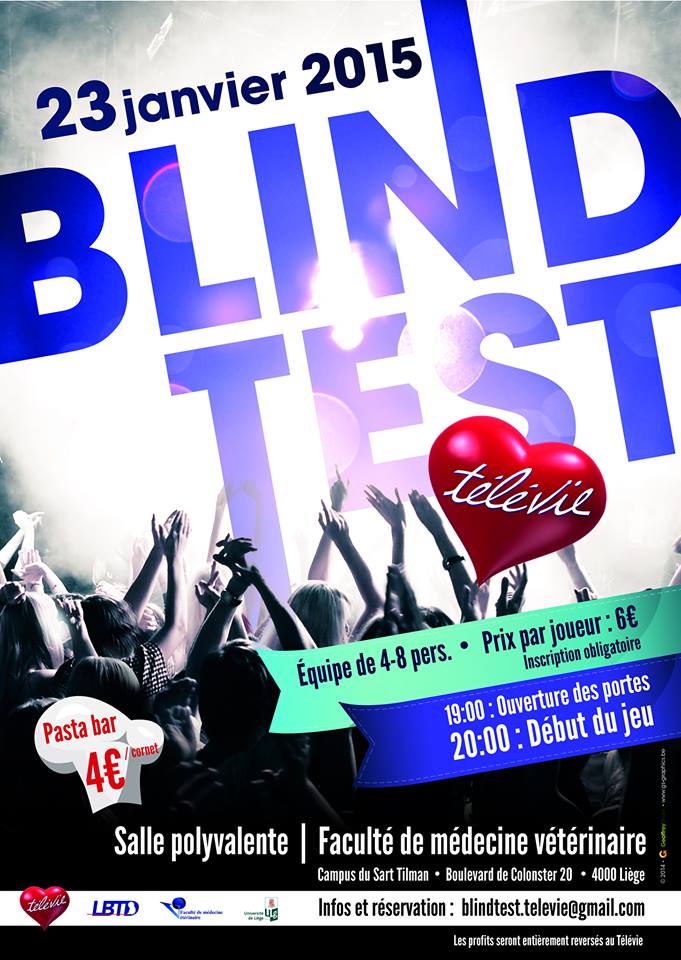 Affiche Blind Test 2015