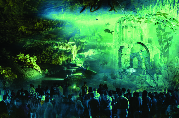 grotte de han Atlantidet