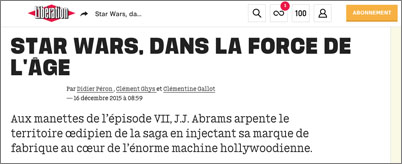 Libération Star Wars