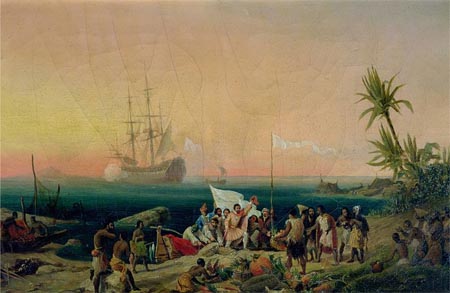 Jean de Bethencourt découvre Lanzarote