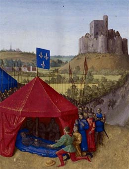 Mort de Bertrand Du Guesclin